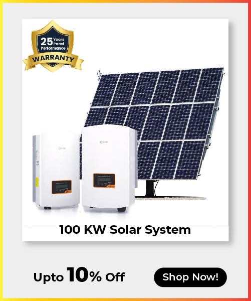 100Kw solar offer